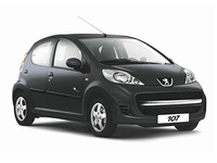 Peugeot 107 available in Terceira, Azores